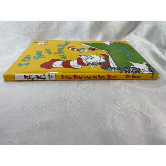 Dr Seuss I can Read with My Eyes Shut Beginner Book Random House 1978 - Picture 2 of 6
